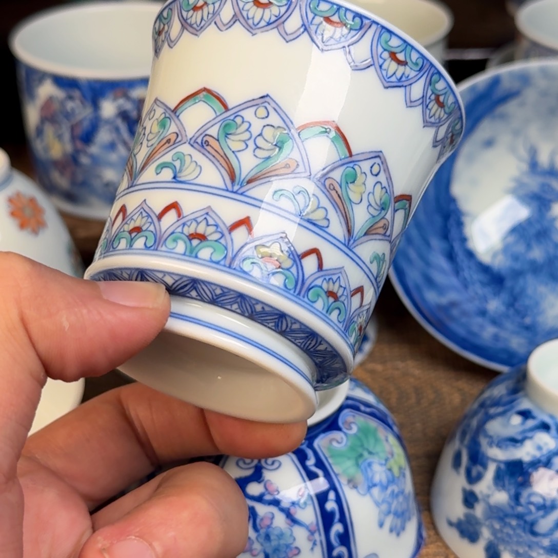 现代手工手绘茶器