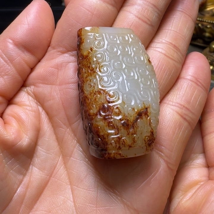 和田玉（糖玉）挂件未镶嵌