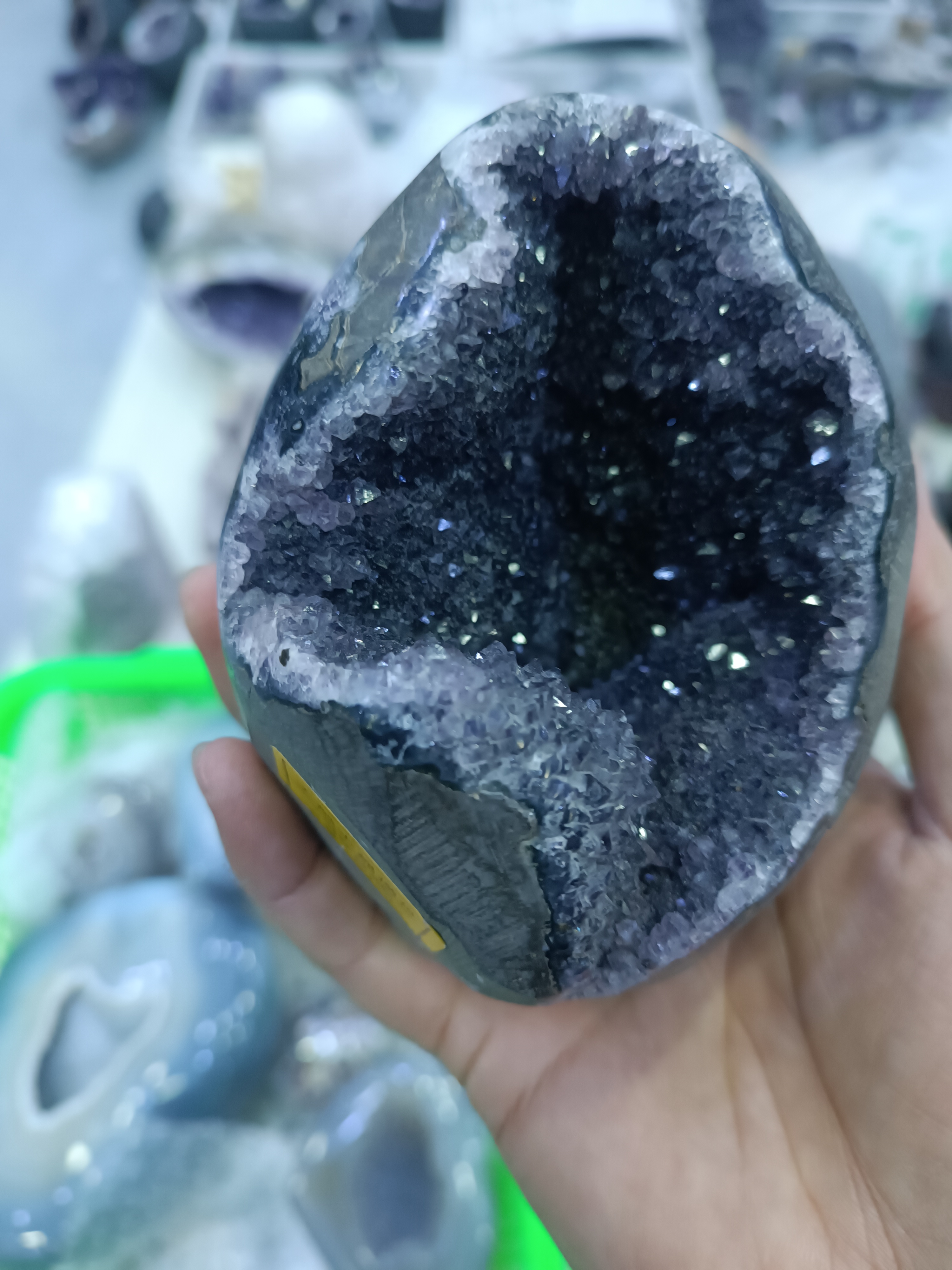 巴西乌拉圭紫水晶摆件