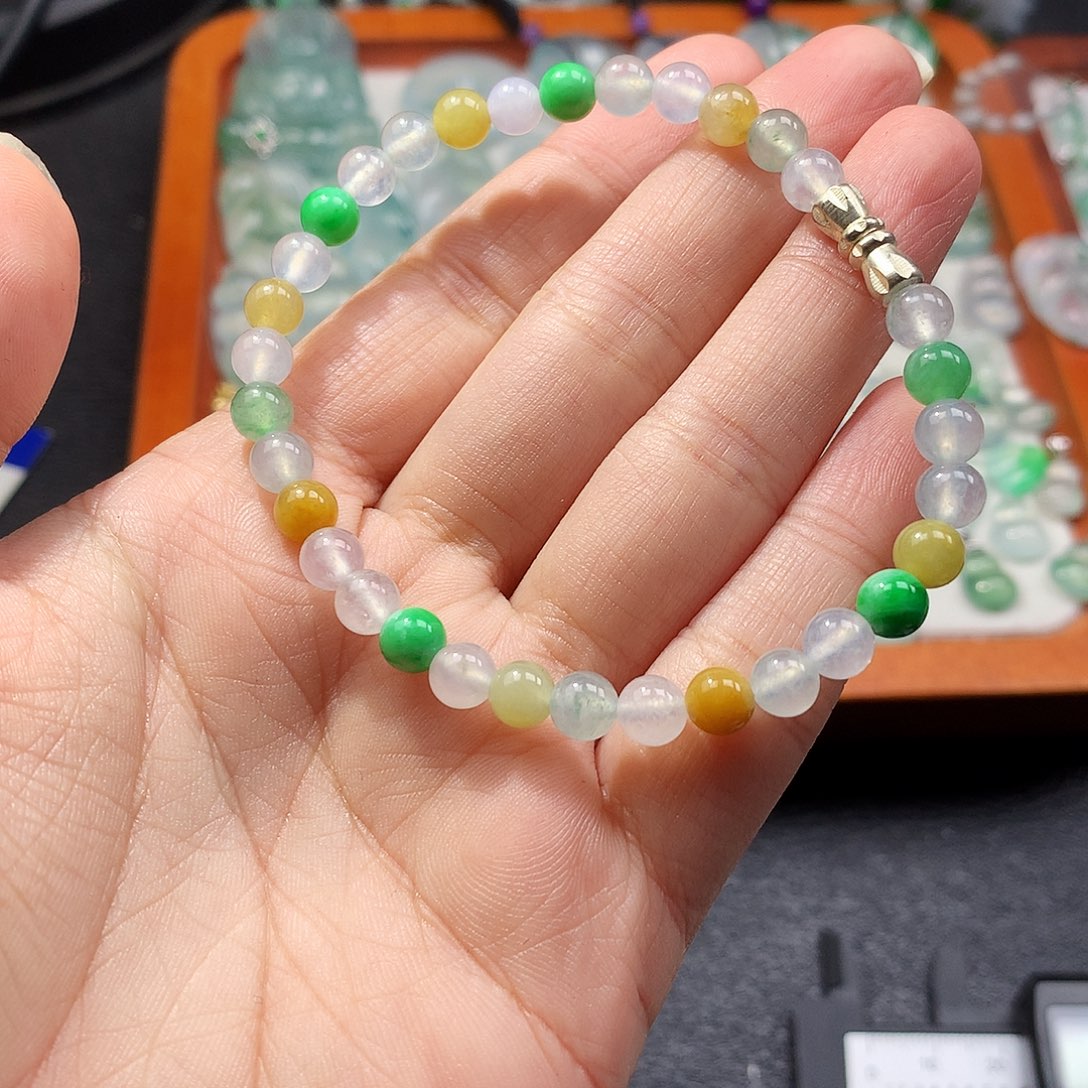 吊坠(不含链)未镶嵌翡翠手串