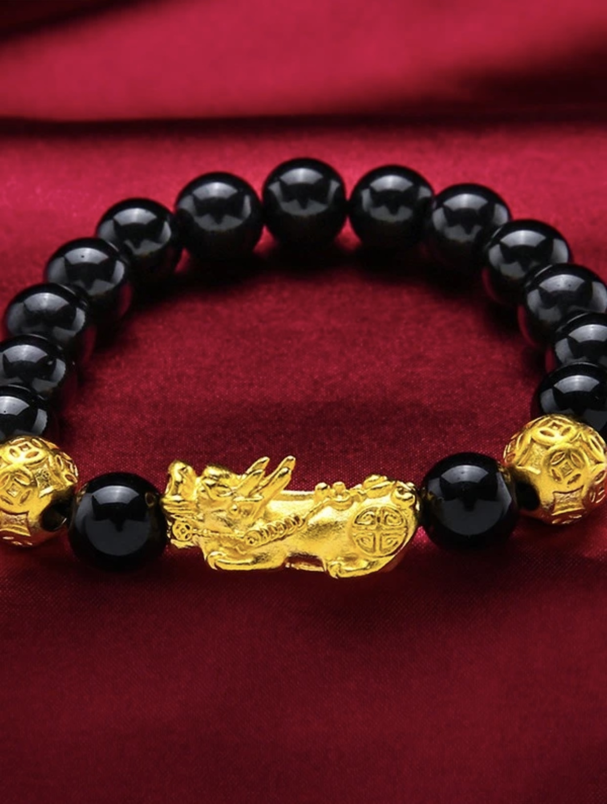 合金手链 收藏级轻奢时尚设计项链S2 单貔貅挂件（无手链）