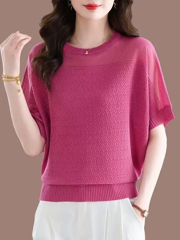 2025专柜正品新款针织百搭上衣CC显瘦