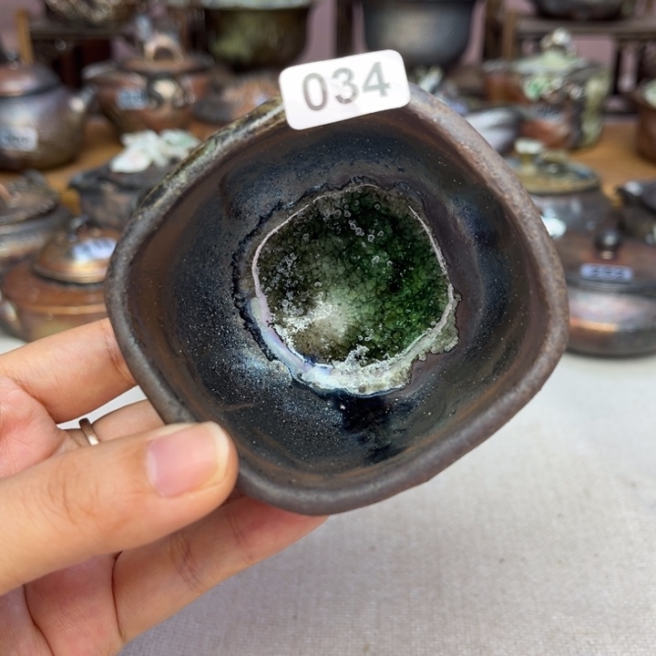 壶裸柴烧陶瓷茶具