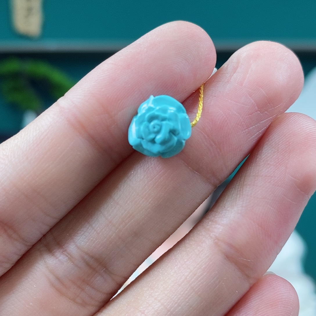 未镶嵌绿松石珠宝奇石