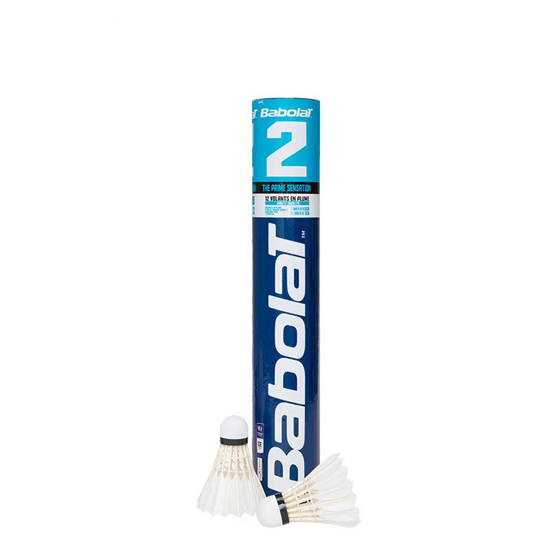 BABOLAT/百保力2号鹅毛比赛训练球耐打稳定俱乐部羽毛球
