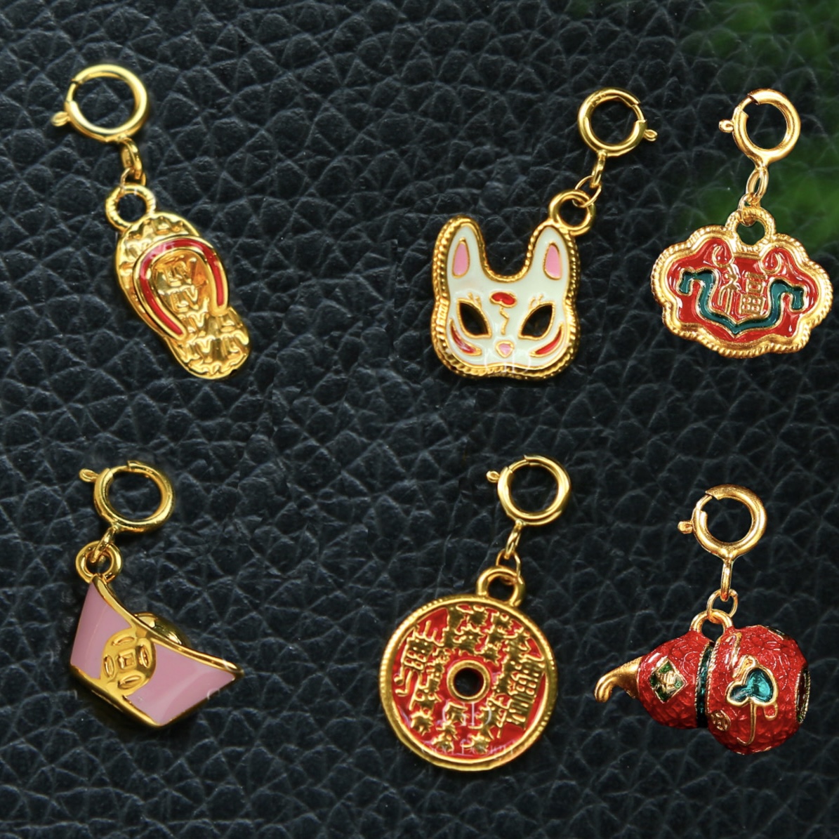 【婷婷专属】18k金百搭扣小滴流系列单个配件 百搭轻奢时尚