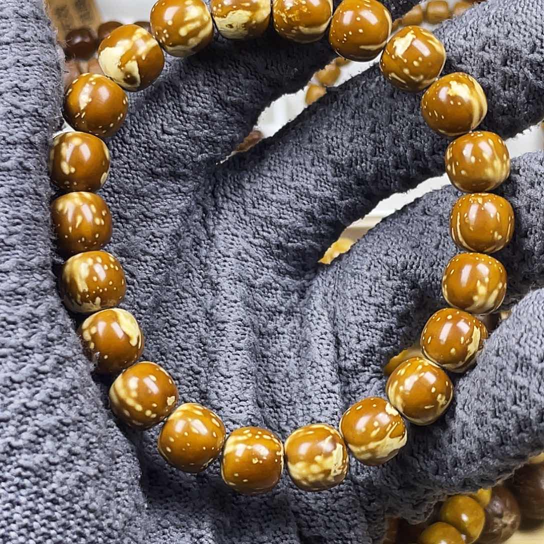 紫金鼠手串k实心鼠梅花鹿