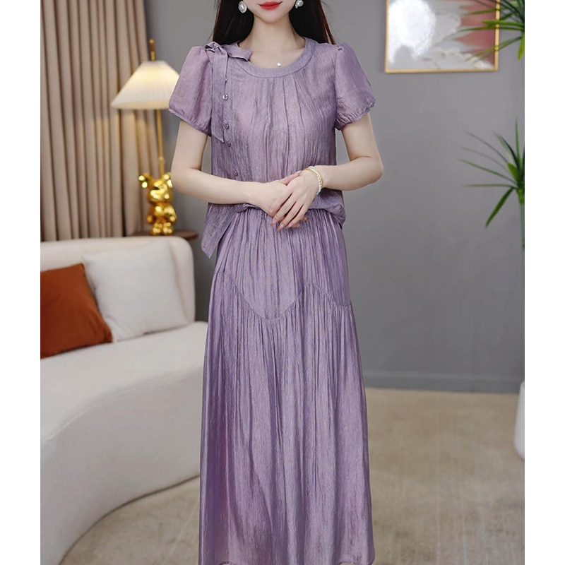 【套装定制】B939图片色上衣套裙优雅气质时尚减龄休闲显瘦夏季收