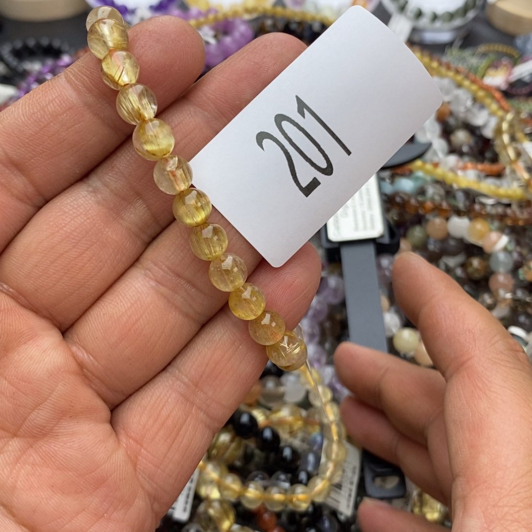 水晶手链未镶嵌手链