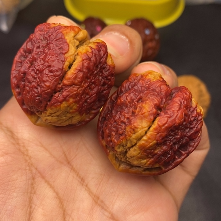 文玩核桃吊坠41尺蝴蝶蟾