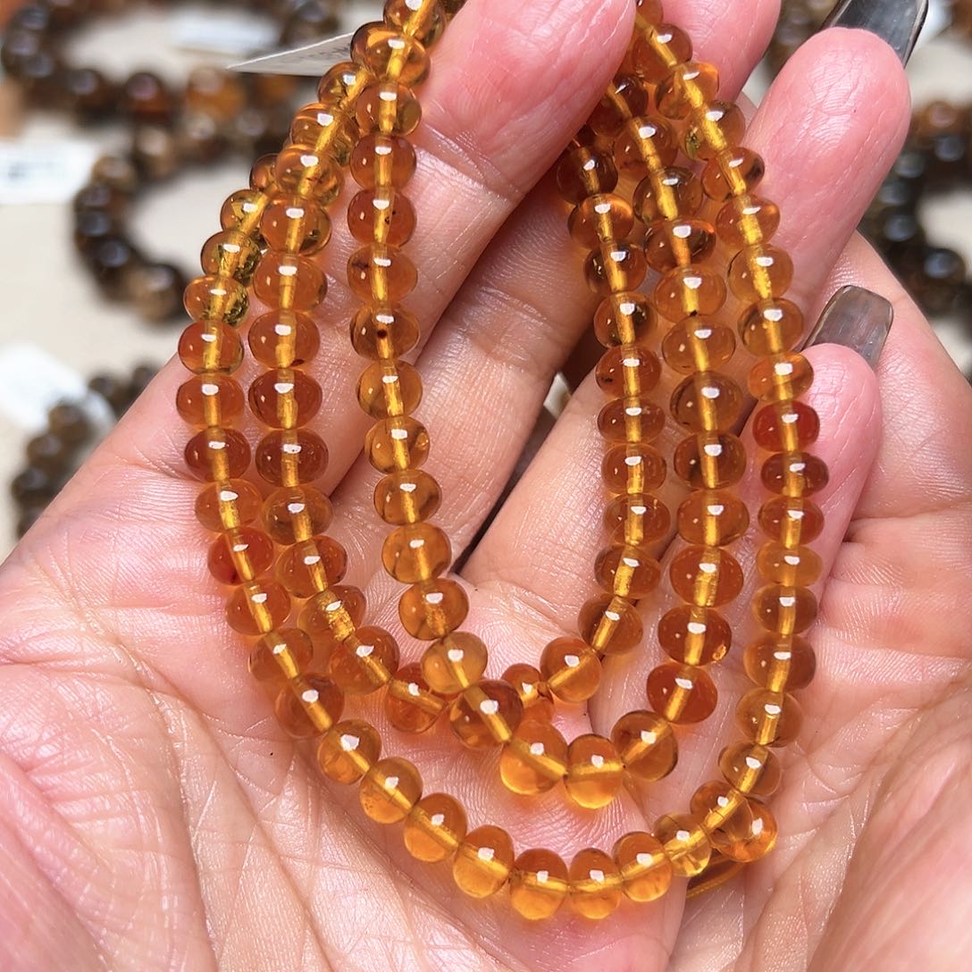 琥珀未镶嵌裸石抚顺琥珀20659六