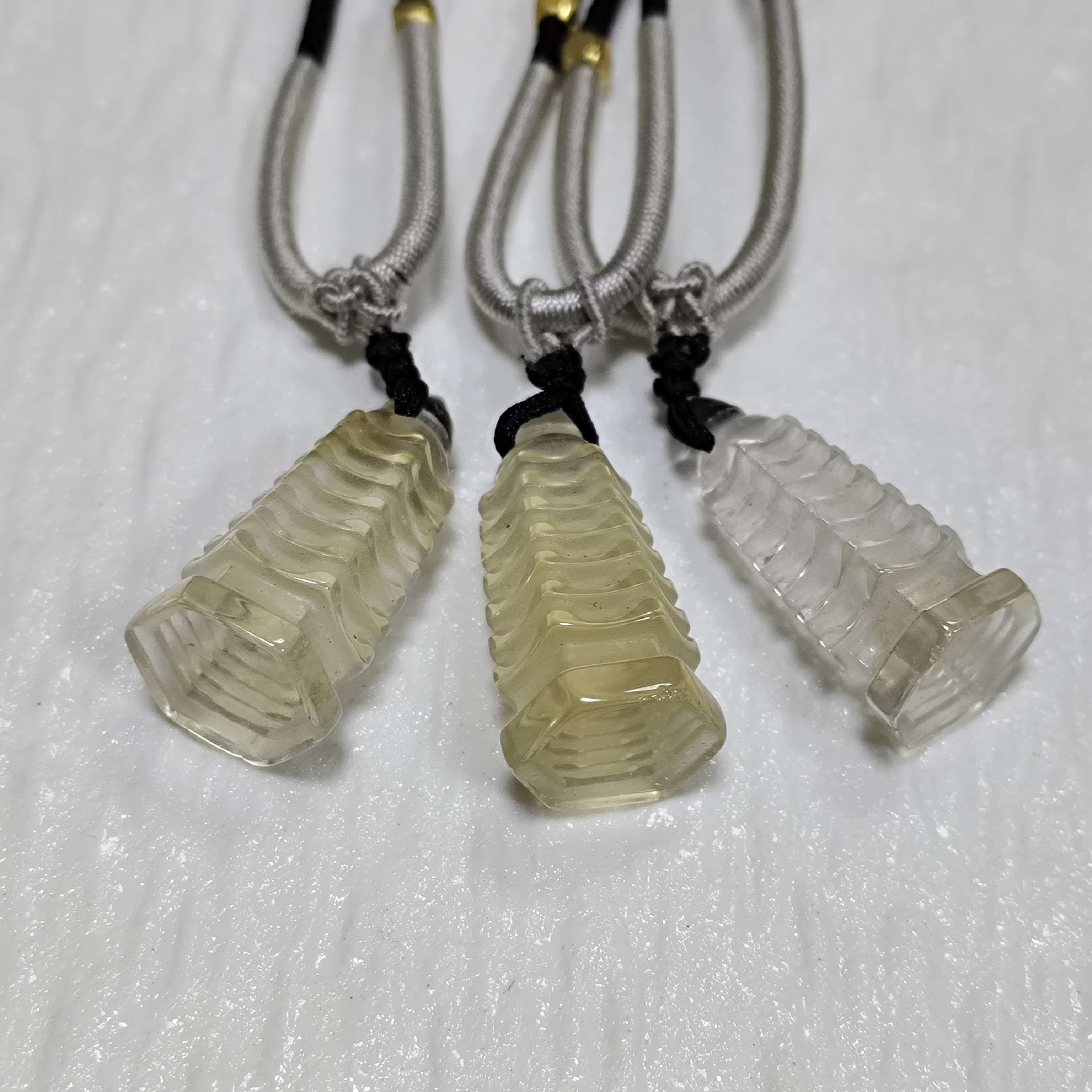 【书记甄选】黄水晶文昌塔吊坠-七层 多样性发一件 809CK