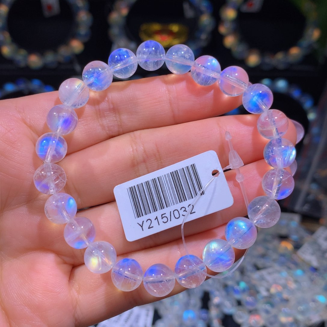 月光石手链未镶嵌Y215/032 8.3mm