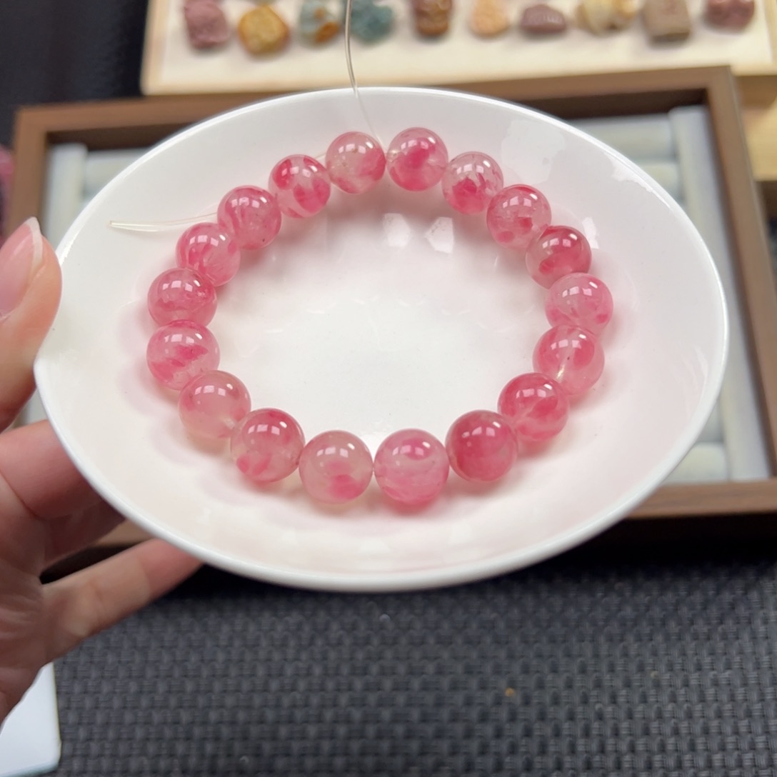 石英质玉珠宝半成品未镶嵌一***心