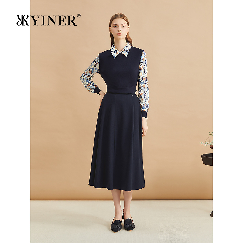 YINER音儿2024冬季新款衬衫8C34506220