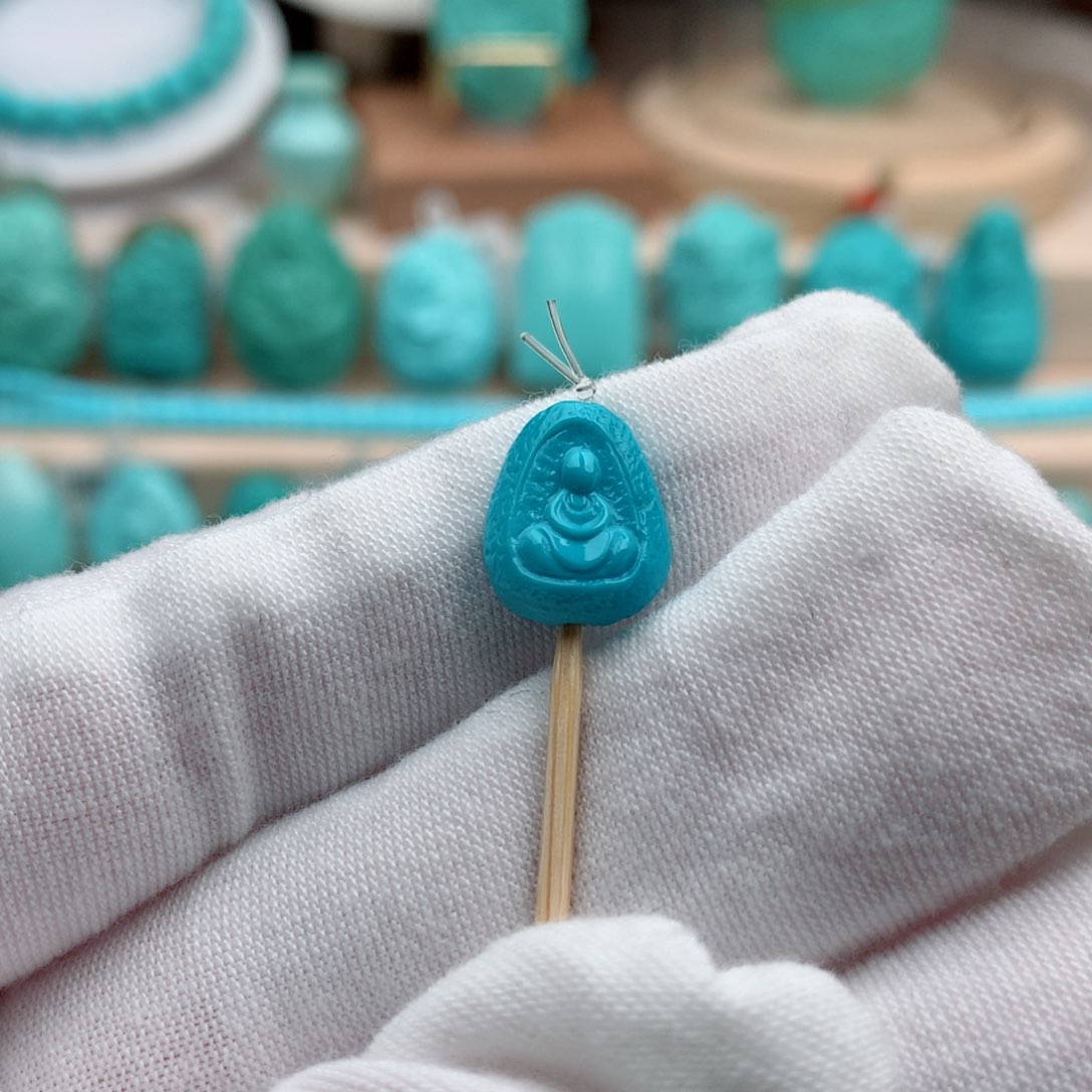 绿松石珠宝奇石未镶嵌