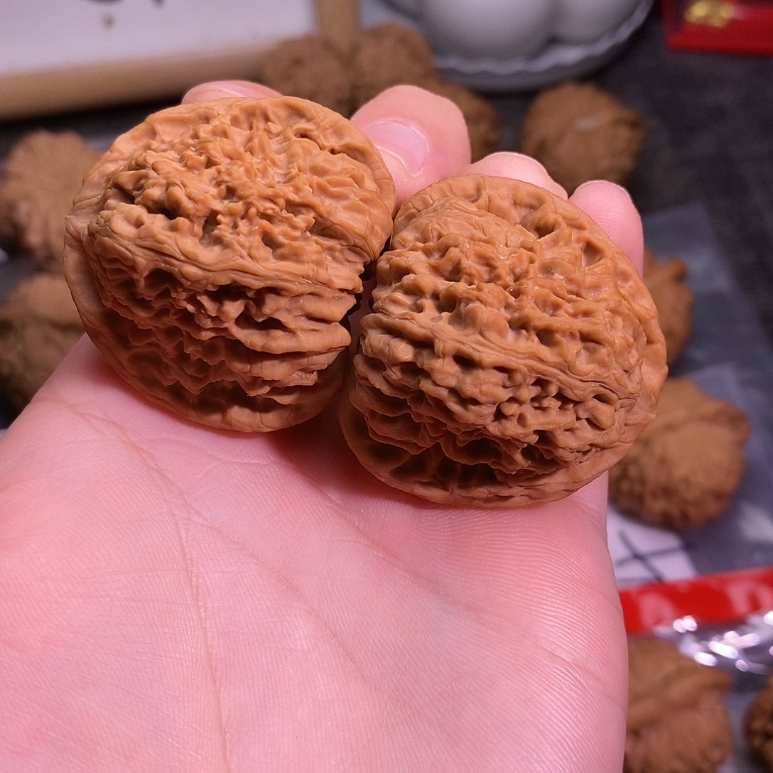 文玩核桃把件南疆石42