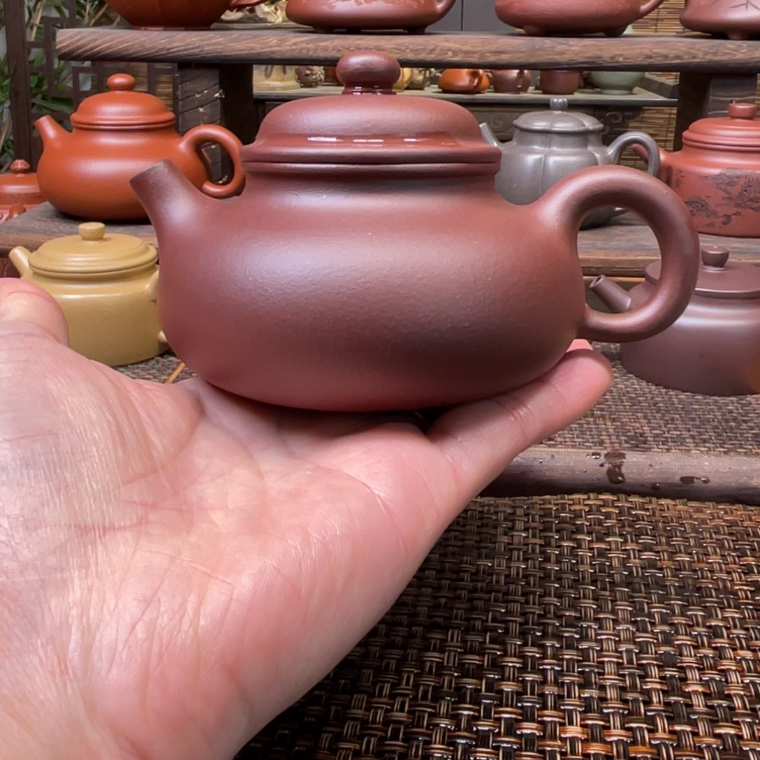 茶壶紫砂宜兴原矿紫砂手工制180