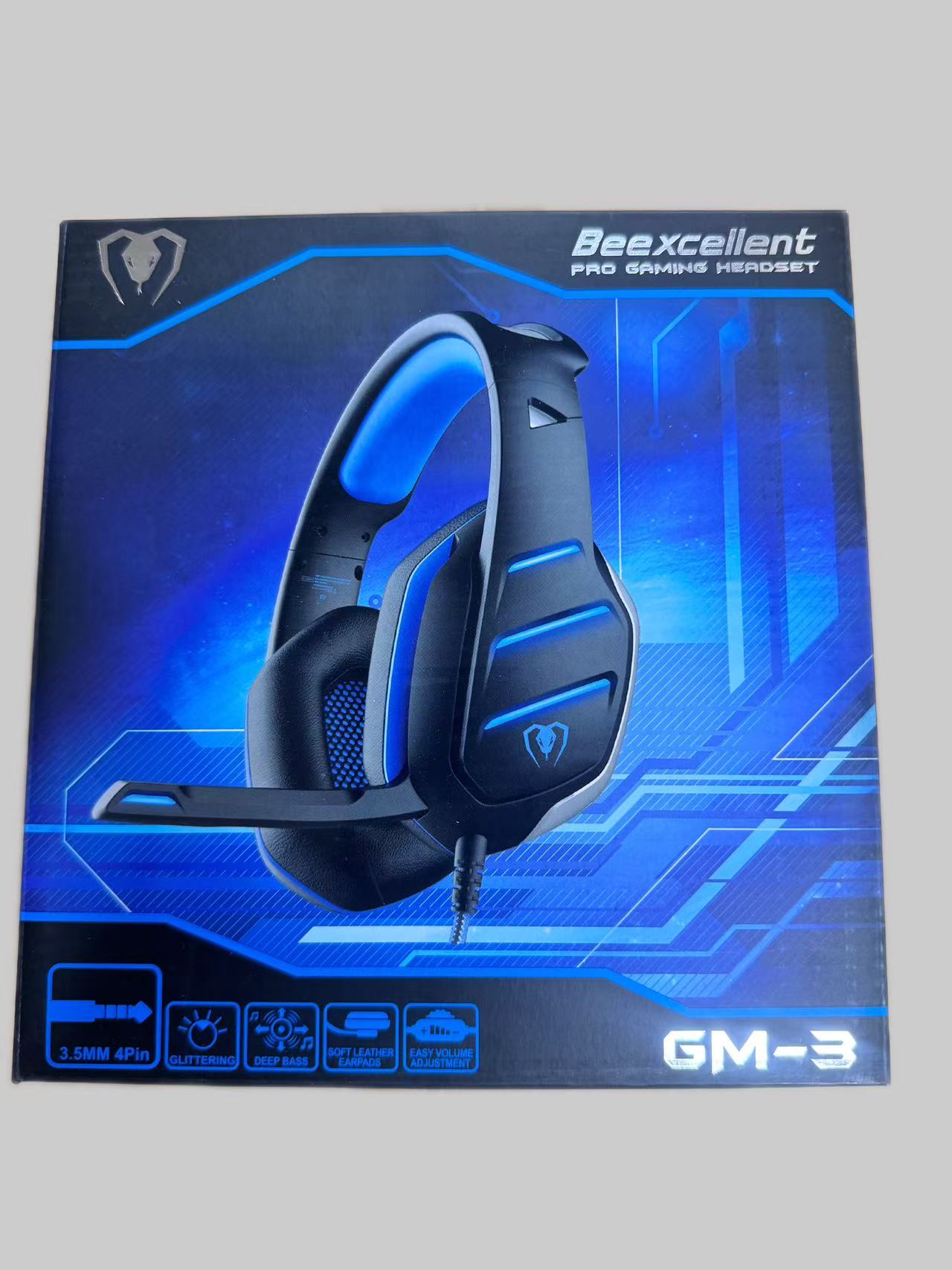 99新    Beexcellent GM-3 头戴式游戏电竞耳机