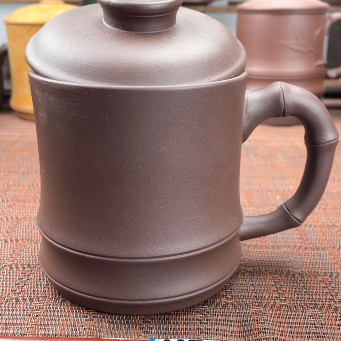 【闪购商品】紫砂茶杯宜兴原矿紫砂盖杯微瑕