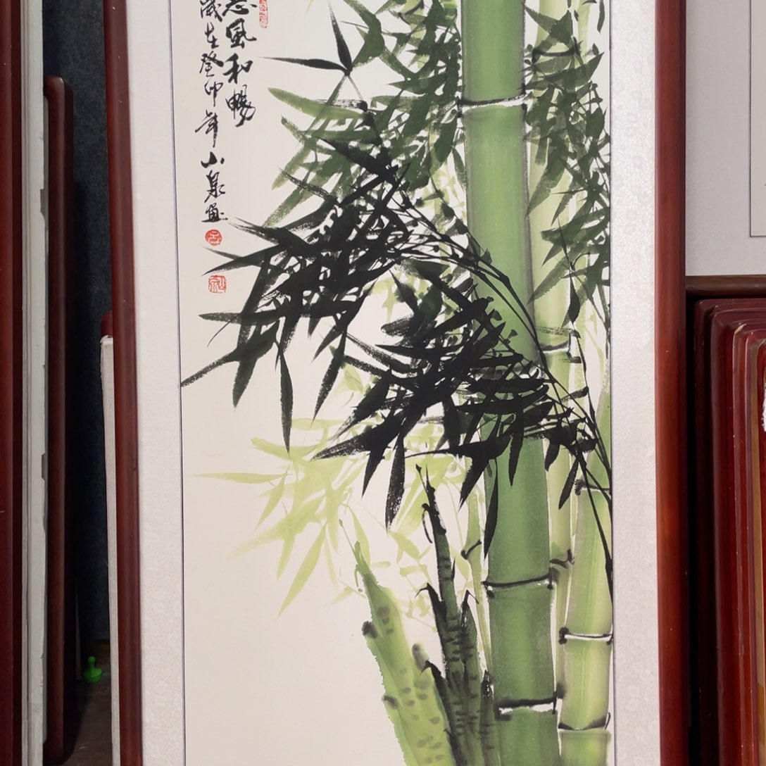 国画带框尺寸63*123厘米