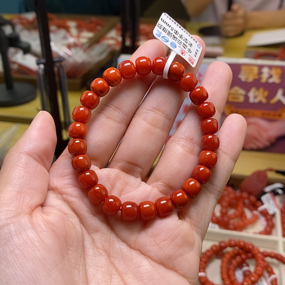 未镶嵌卡8南红玛瑙