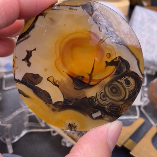 玛瑙/玉髓吊坠(不含链)未镶嵌