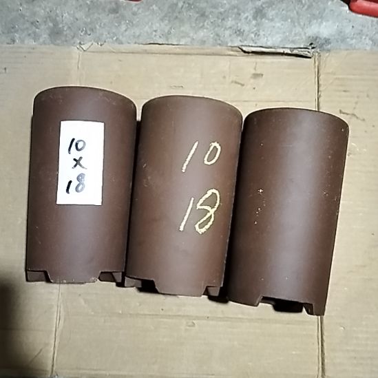 紫砂三个笔筒紫砂