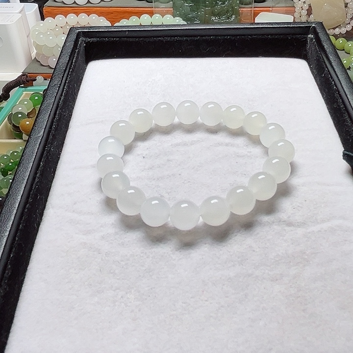 和田玉手串未镶嵌筱*