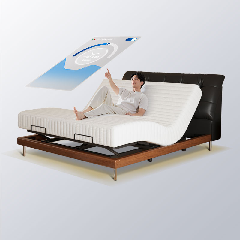 【大黑熊】中古风悬浮床主次卧现代大气轻奢智能床