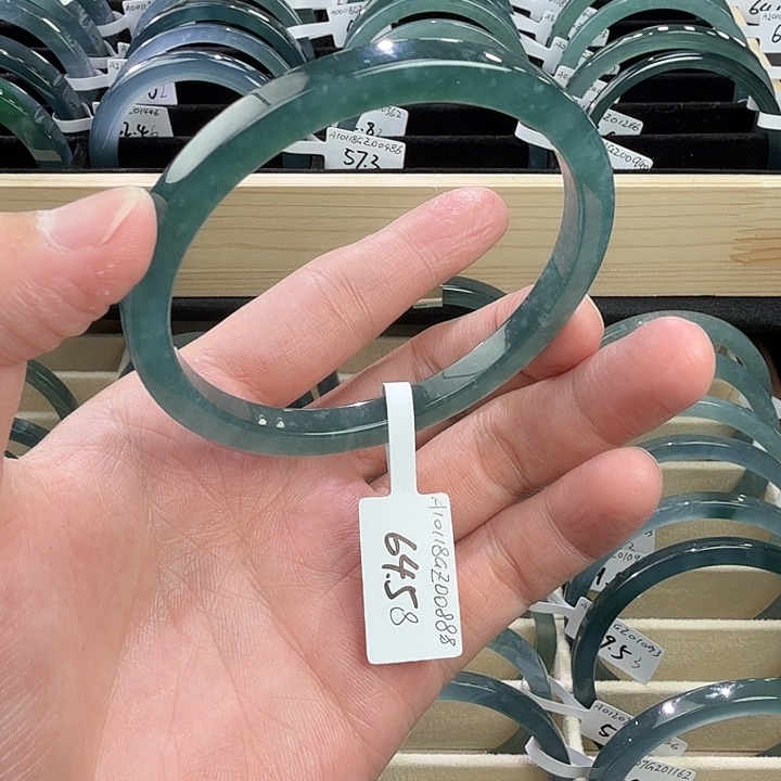 翡翠手镯未镶嵌浮****愿64.58