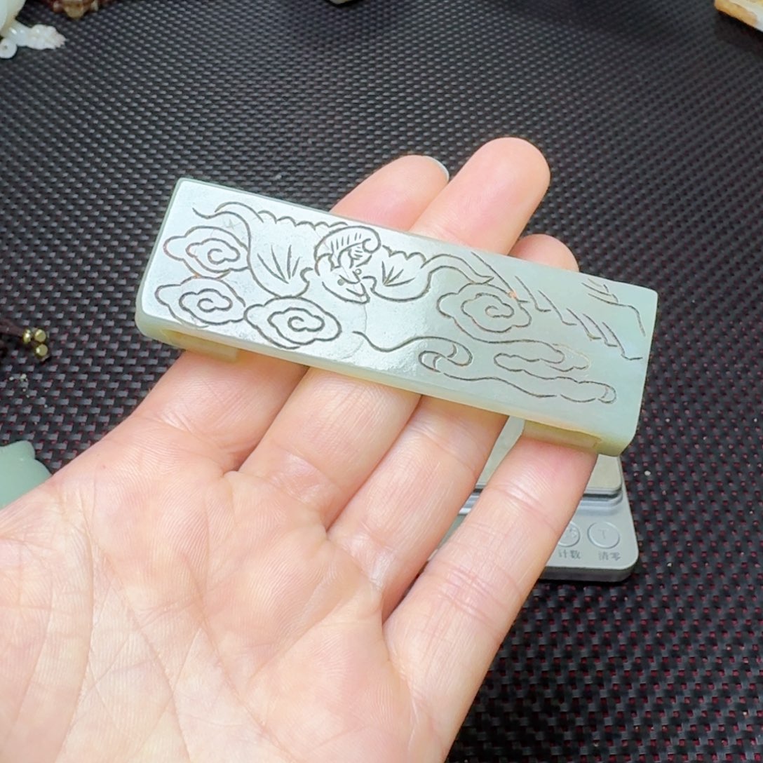 和田玉把件未镶嵌