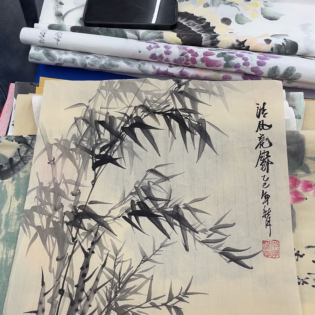 国画纯手绘作品欣赏