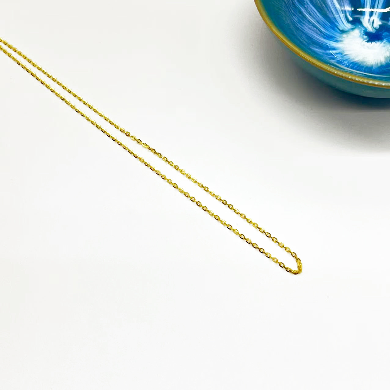 链子足银 足银项链-净版素链（简约时尚）