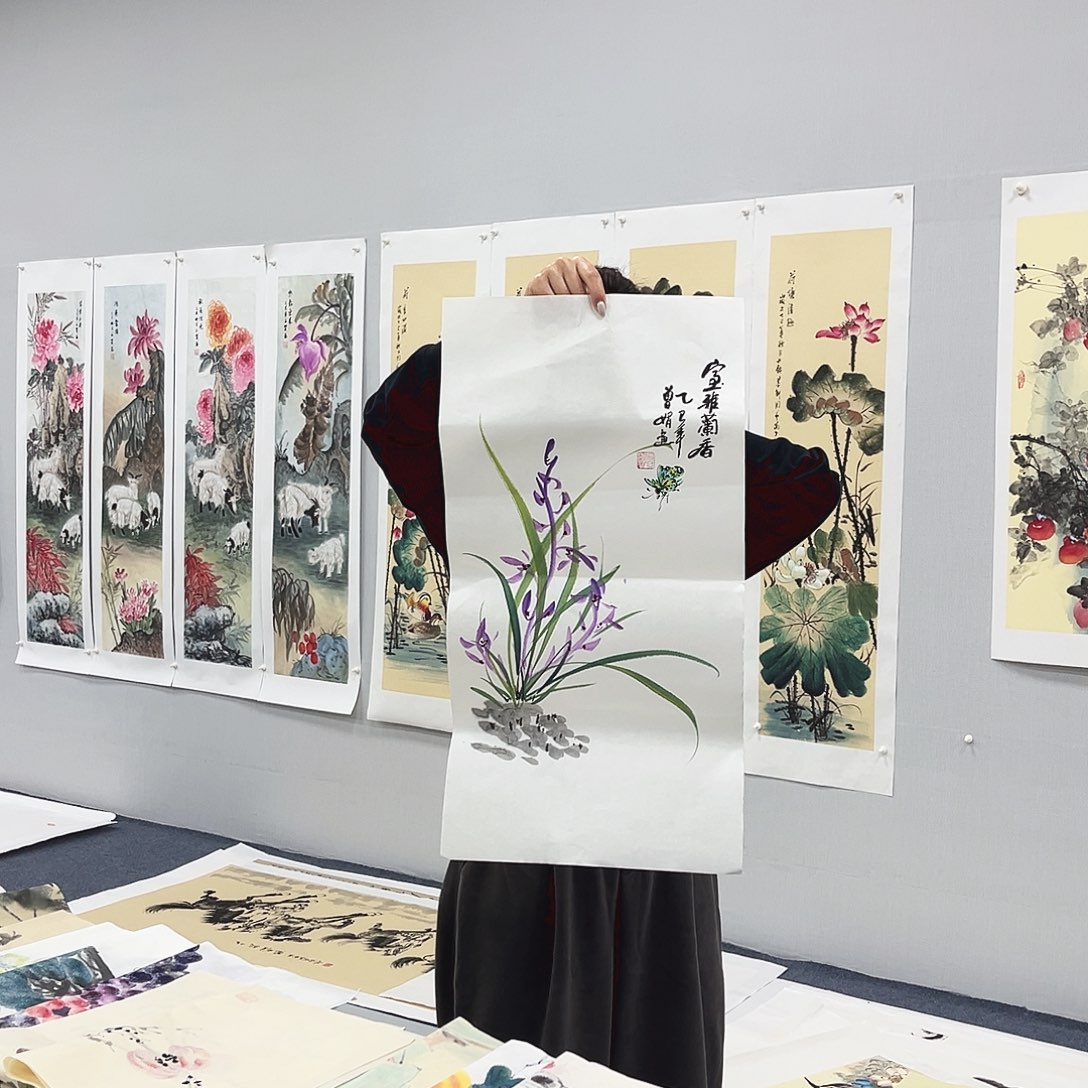 国画国画作品纯手绘