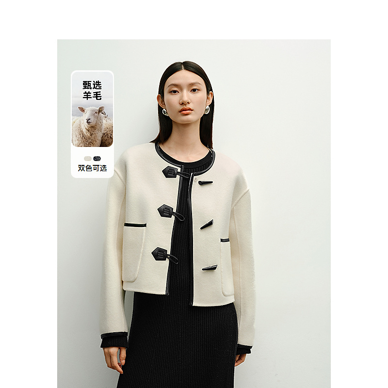 【达人专属】DC-NICE毛呢外套9067