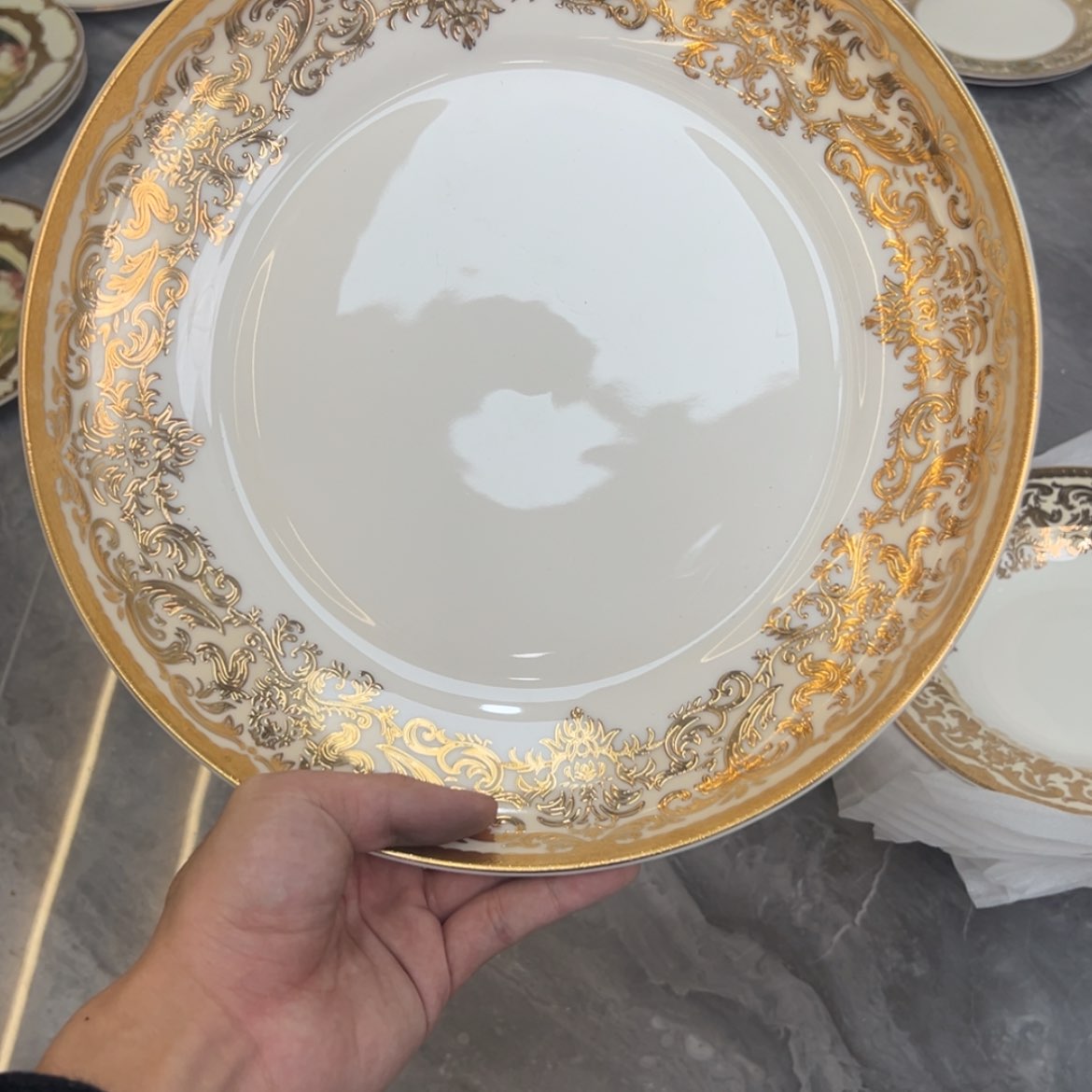 【闪购商品】瓷片12寸窝盘一个一单福利价