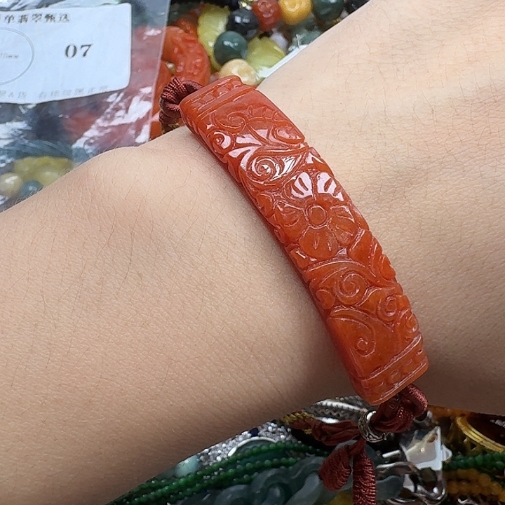 翡翠未镶嵌项链翡翠