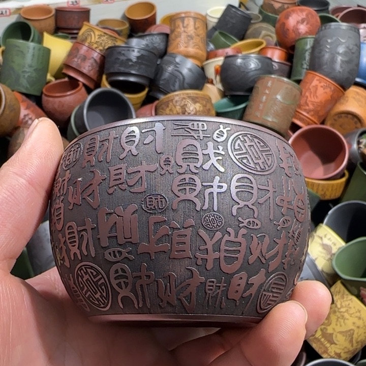 茶杯紫砂全手工制作工艺