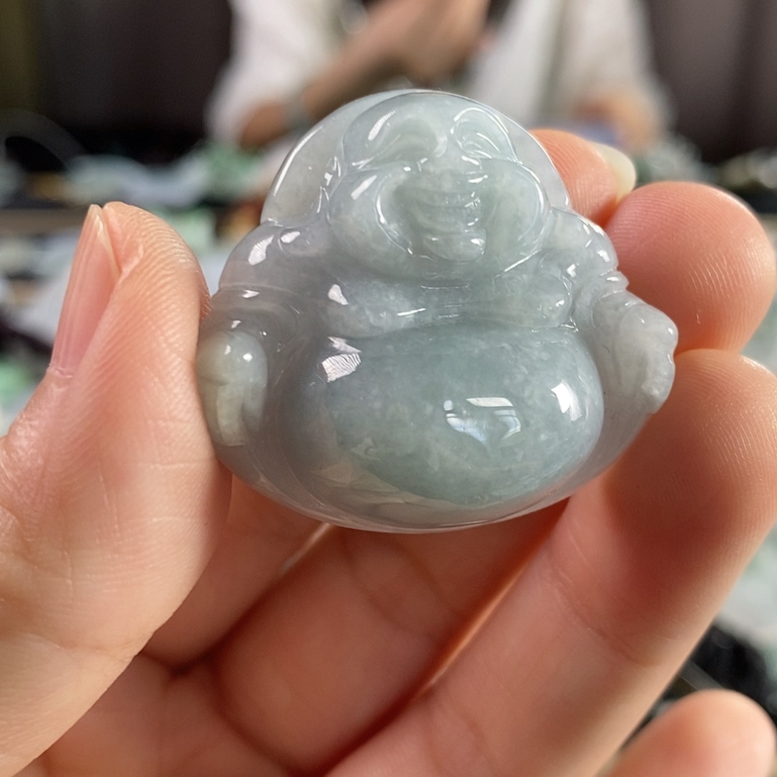 翡翠未镶嵌颈饰吊坠