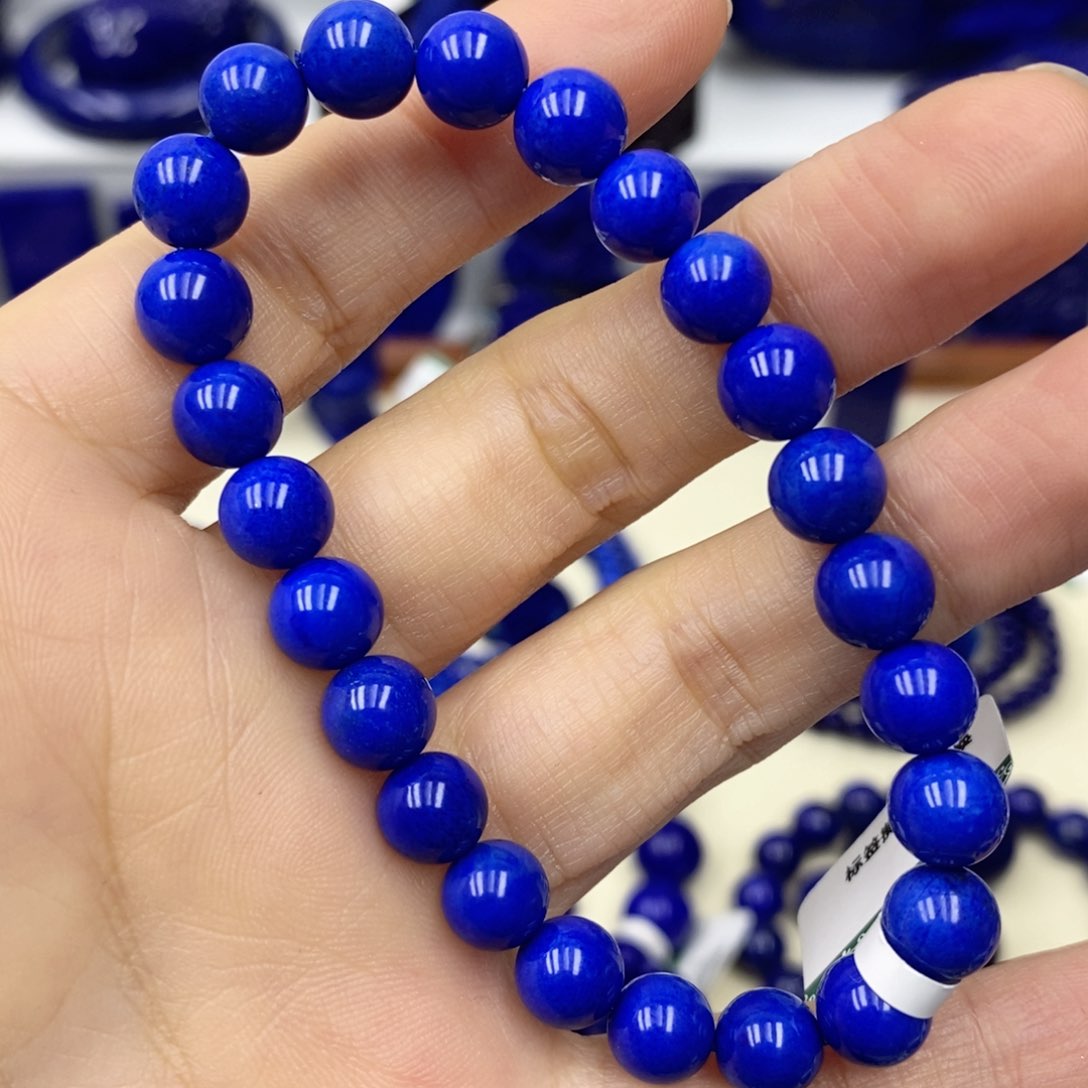 青金石手链未镶嵌