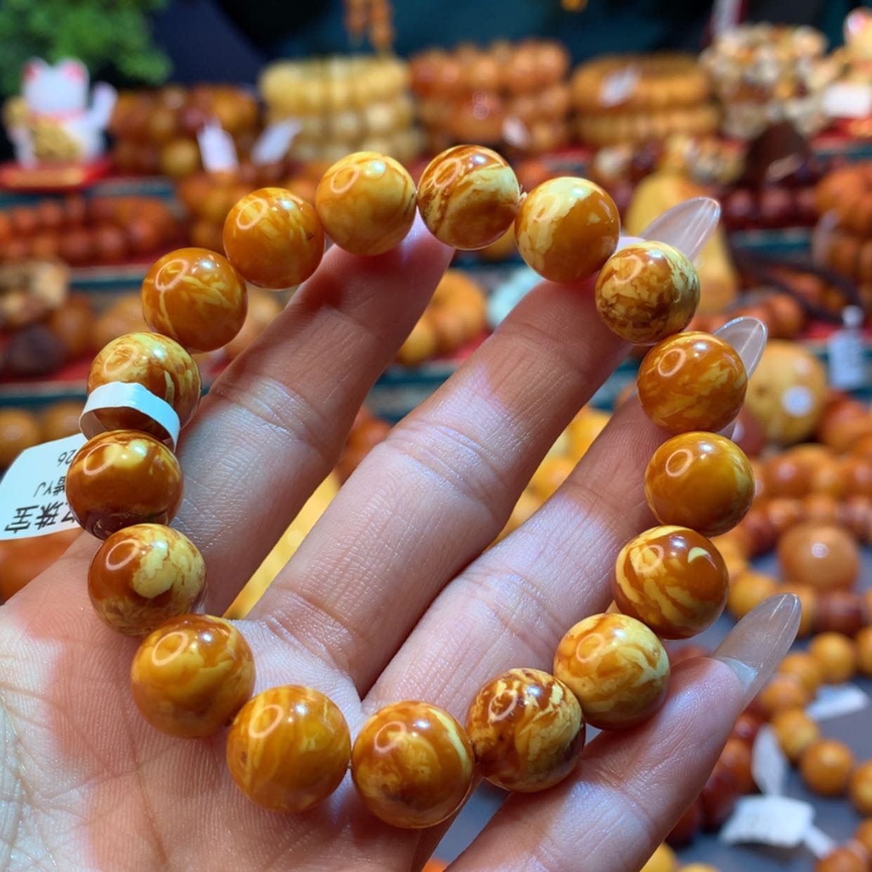 【闪购商品】琥珀手链未镶嵌蜜蜡