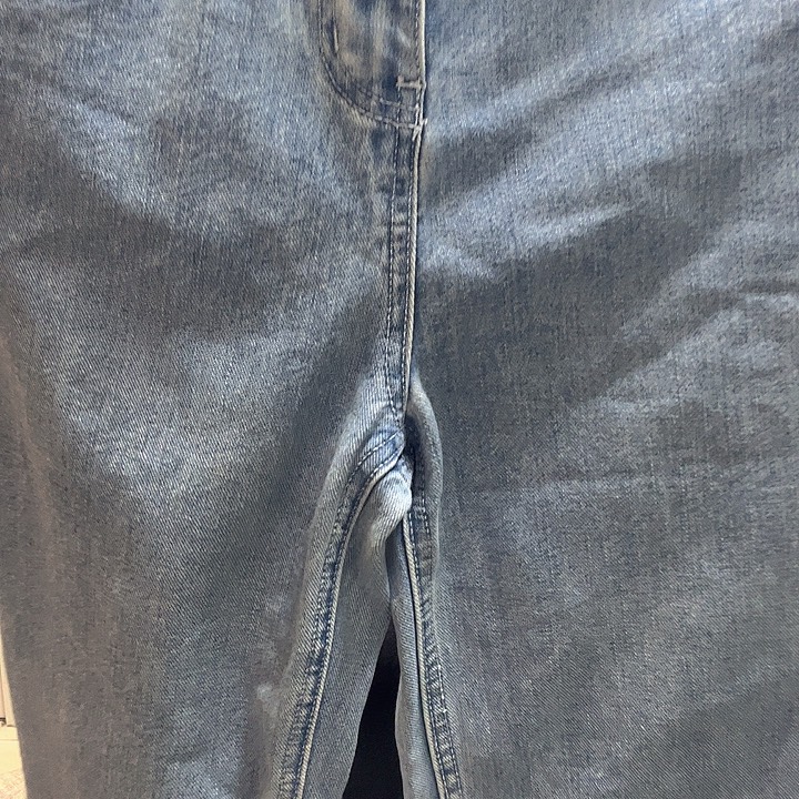 牛仔小裤微瑕017款阔腿