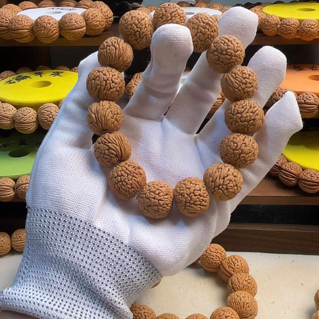 文玩核桃手串莽**鱼龙鳞凤尾