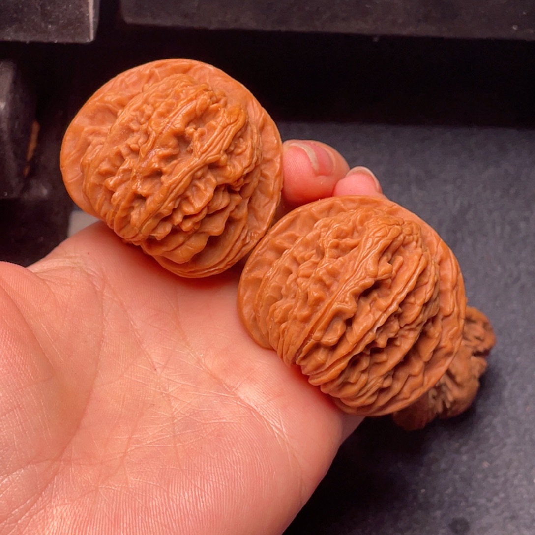 吊坠文玩核桃秦岭核桃66