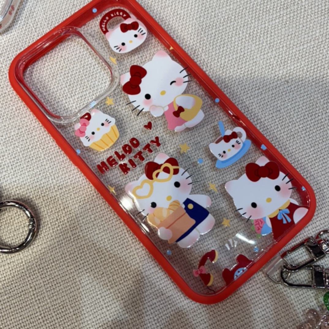 宁宁家红色kt手机壳