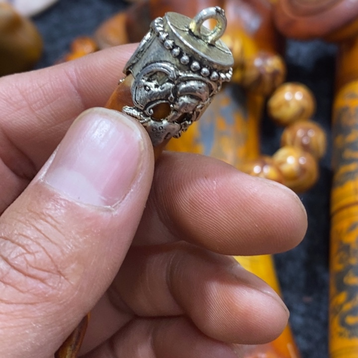 滴血莲花菩提吊坠