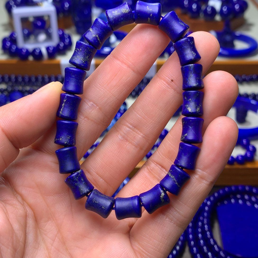 青金石手串未镶嵌8mm