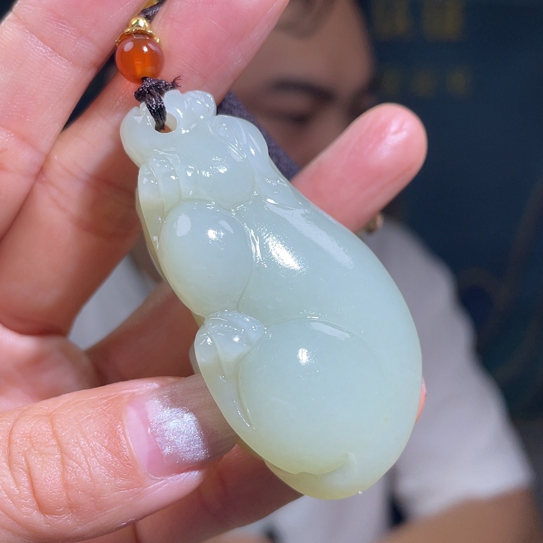 颈饰未镶嵌和田玉