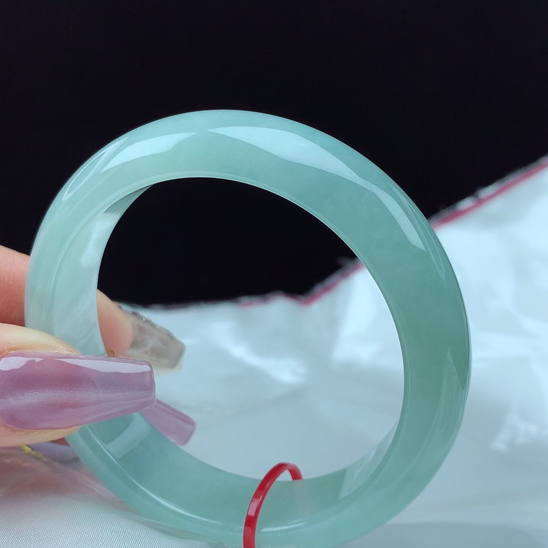 翡翠手镯未镶嵌53圈2963轮胎